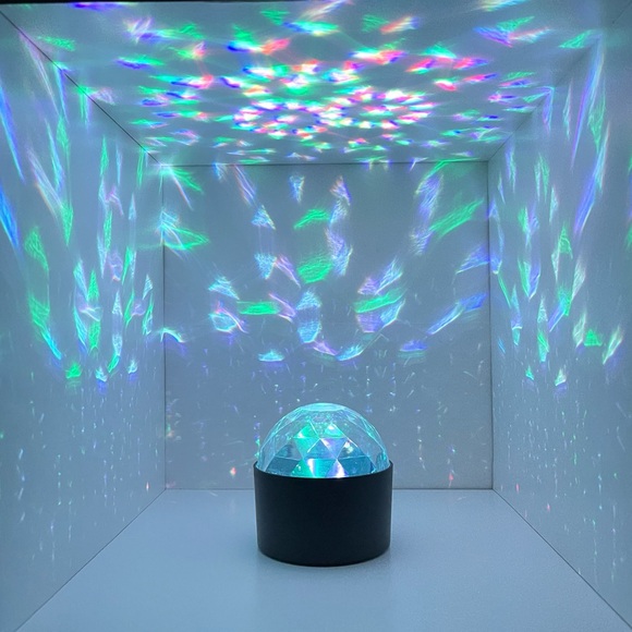 Other - Flashing Dome Light Disco Geometric Retro Fun Multicolor Night Party Decoration